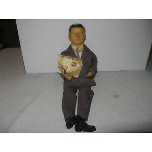Vintage 1963 Kamar John F. Kennedy JFK Doll No Chair  Doll Only SEE DESCRIPTION